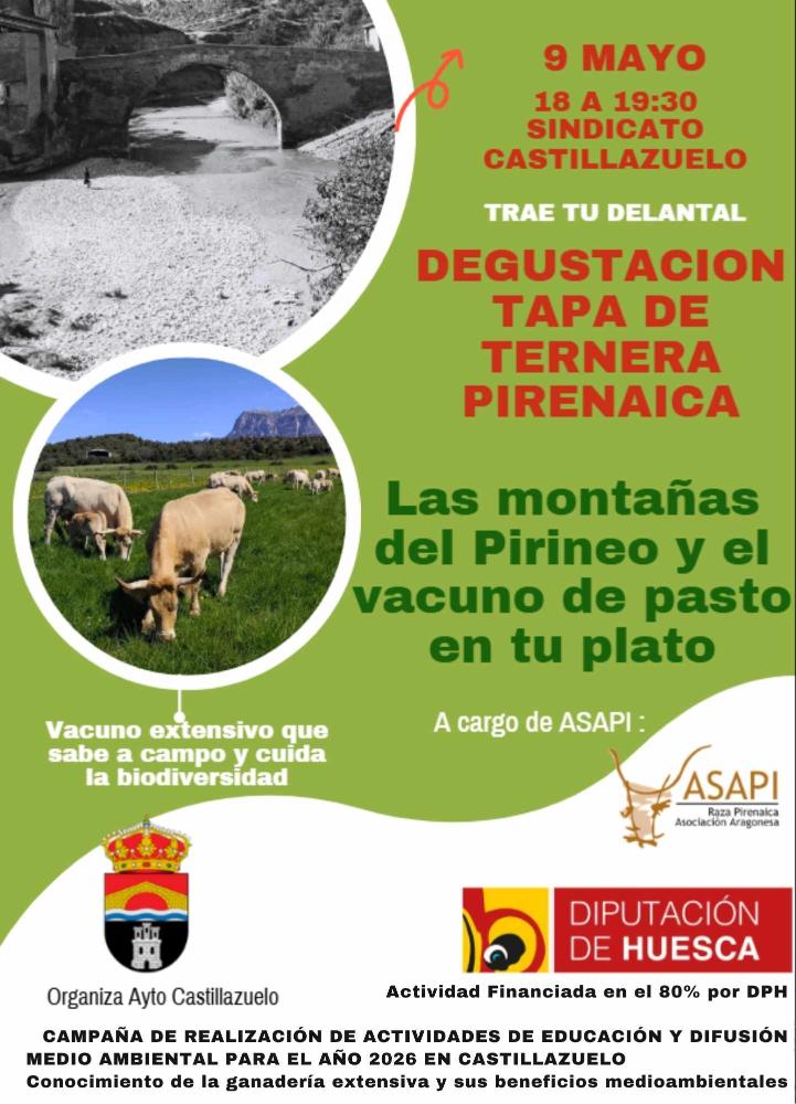Imagen LAS MONTAÑAS DEL PIRINEO Y EL VACUNO DE PASTO EN TU PLATO